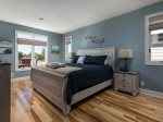 Upper Level Bedroom with King Bed